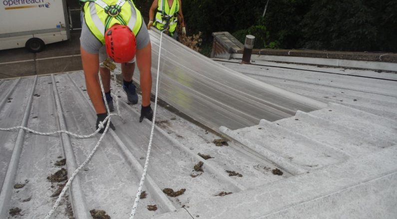 Fall Protection Stevenage Industrial Skylights Replacement 